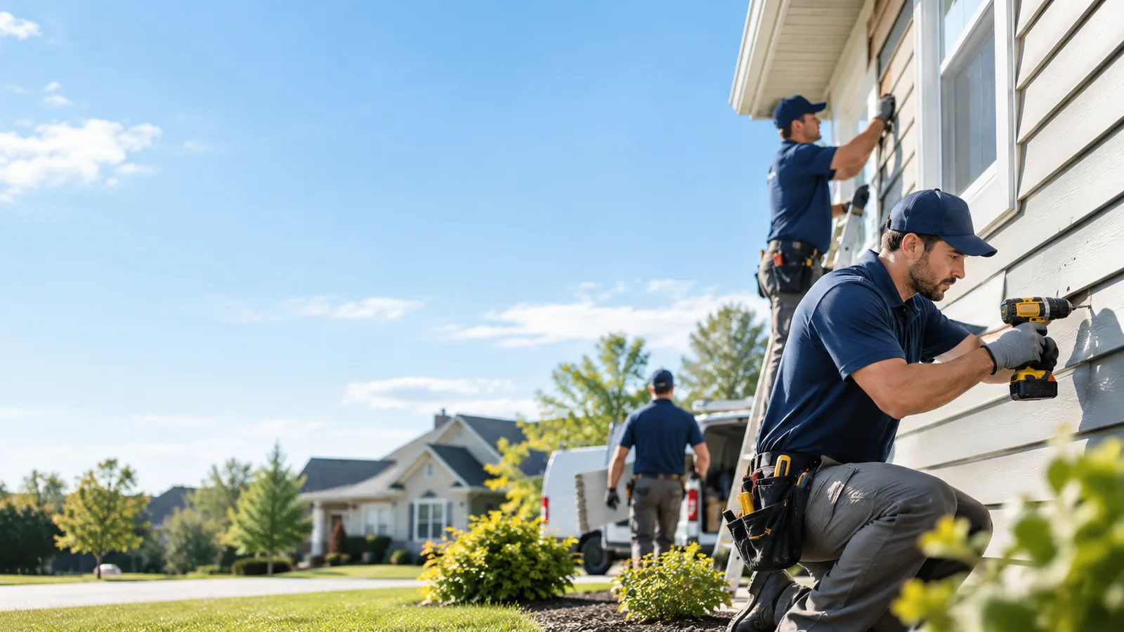 Partial Siding Replacement in Gambrills, MD